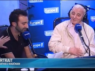 Le portrait de Charles Aznavour