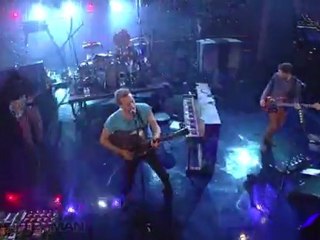 Coldplay - Major Minus Live on Letterman