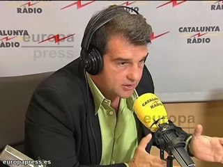 Laporta agradece "infinitamente" a Guardiola sus palabras