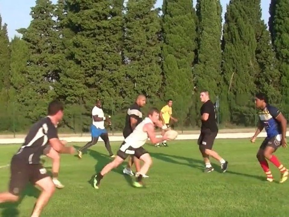Dernier entraînement de l’ASC XIII avant le derby Carcassonne-Limoux de samedi à Domec :