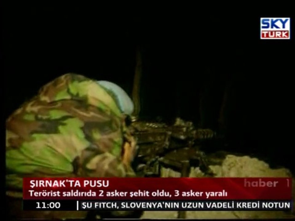 Şırnak'ta Pusu