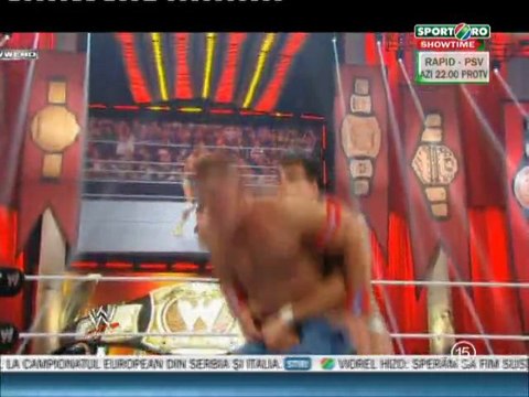 VIDEO: Cena este omul-RECORD in WWE! A castigat pentru a 10-a oara Centura WWE! Vezi meciul prin care a invins destinul