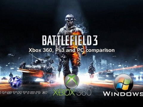 Battlefield 3 - Ps3, Xbox 360 and PC Comparison (Full HD)