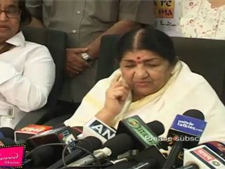 Lataji at launching of  Lataji collection on "SAREGAMA"   11