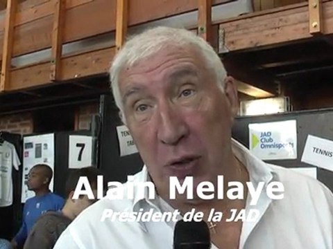 Jean-Christophe Lagarde et Alain Melaye au Forum des Sports de Drancy