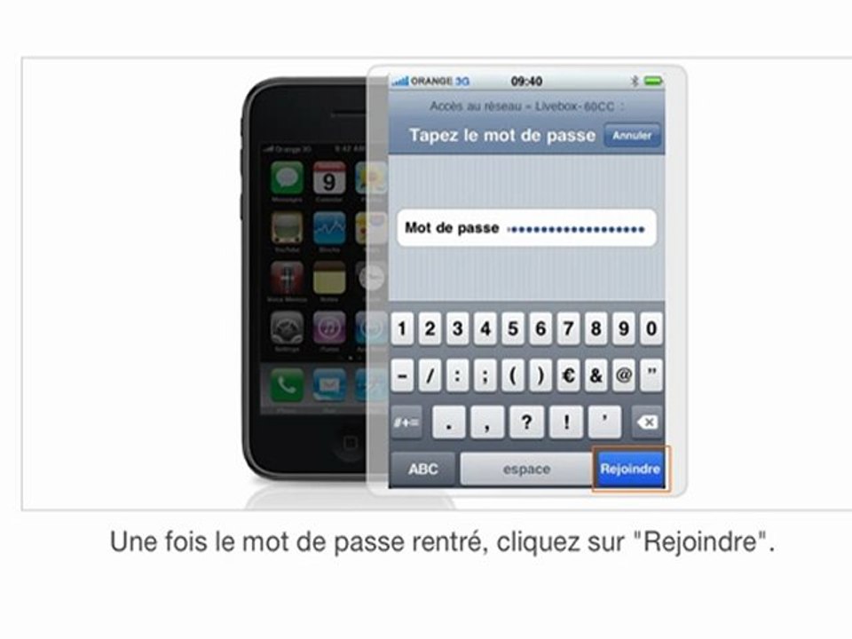 Se connecter en Wi-Fi avec un iPhone