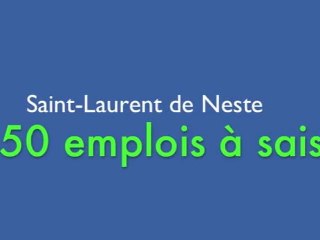 50 emplois à saisir à Saint-Laurent de Neste