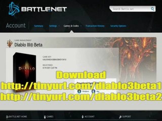 Diablo 3 Beta Download Downloader 2011  Blizzard