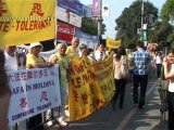 Бухарест принимает парад за права человека в Китае