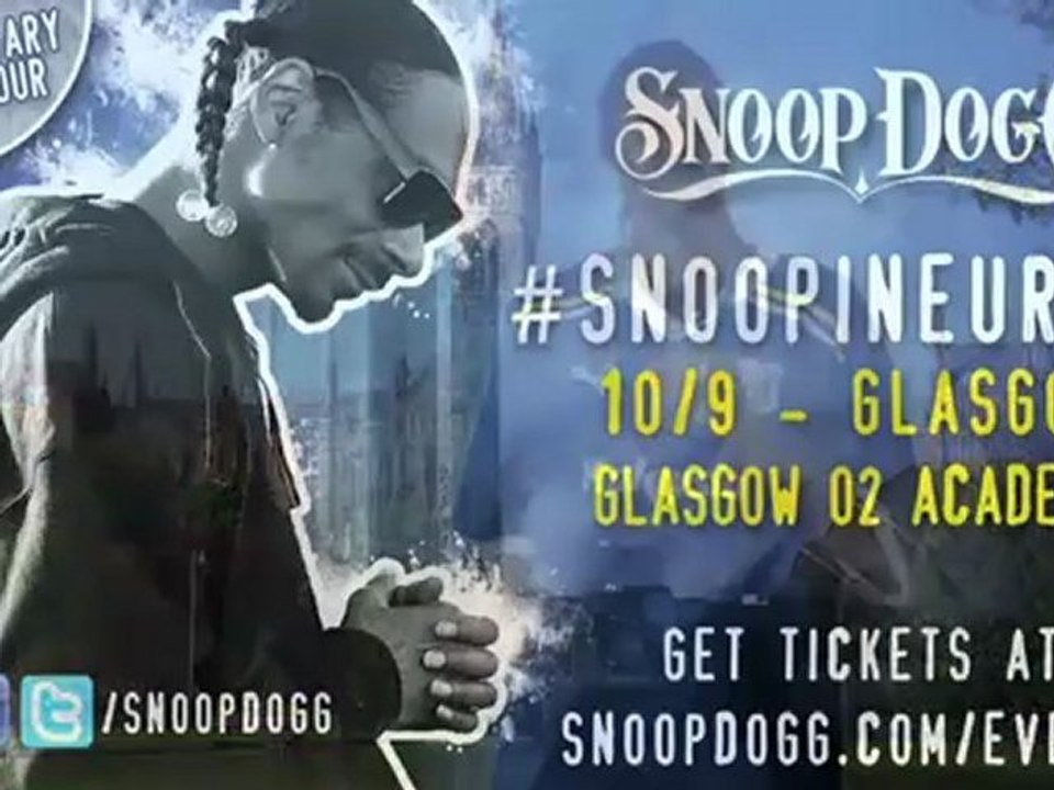 Doggy Style Records Presents Snoop Dogg "Doggumentary" European Tour Live @ the Academy, Glasgow, Scotland, 10-09-2011