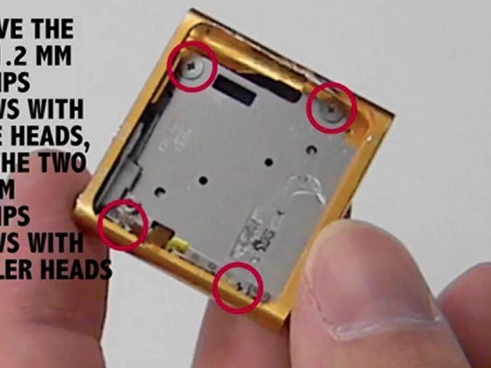 How to install a 4th gen iPod Shuffle Rear Panel