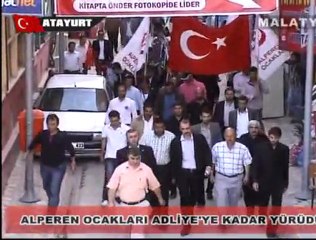 Alperen Ocakları Adliye Önünde Açıklama Yaptı