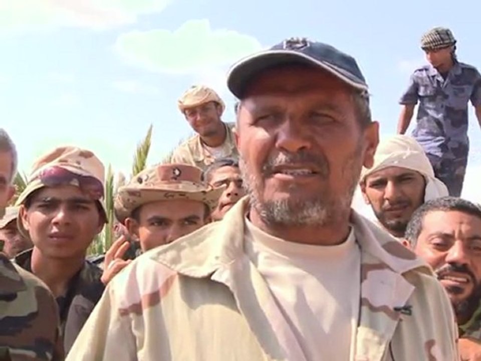 Anti-Kadhafi fighters vow to win the fight in Sirte