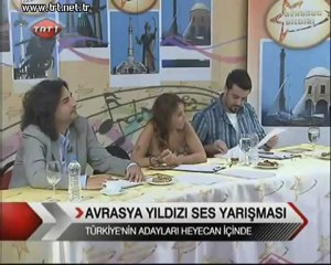 AVRASYA YILDIZI SES YARIŞMASI TRT
