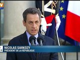 Sarkozy reste ferme envers  la Grèce