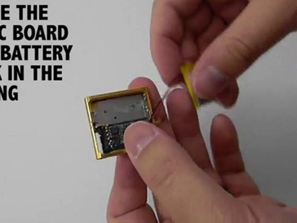 How to install a 4th Gen iPod Shuffle Logic Board
