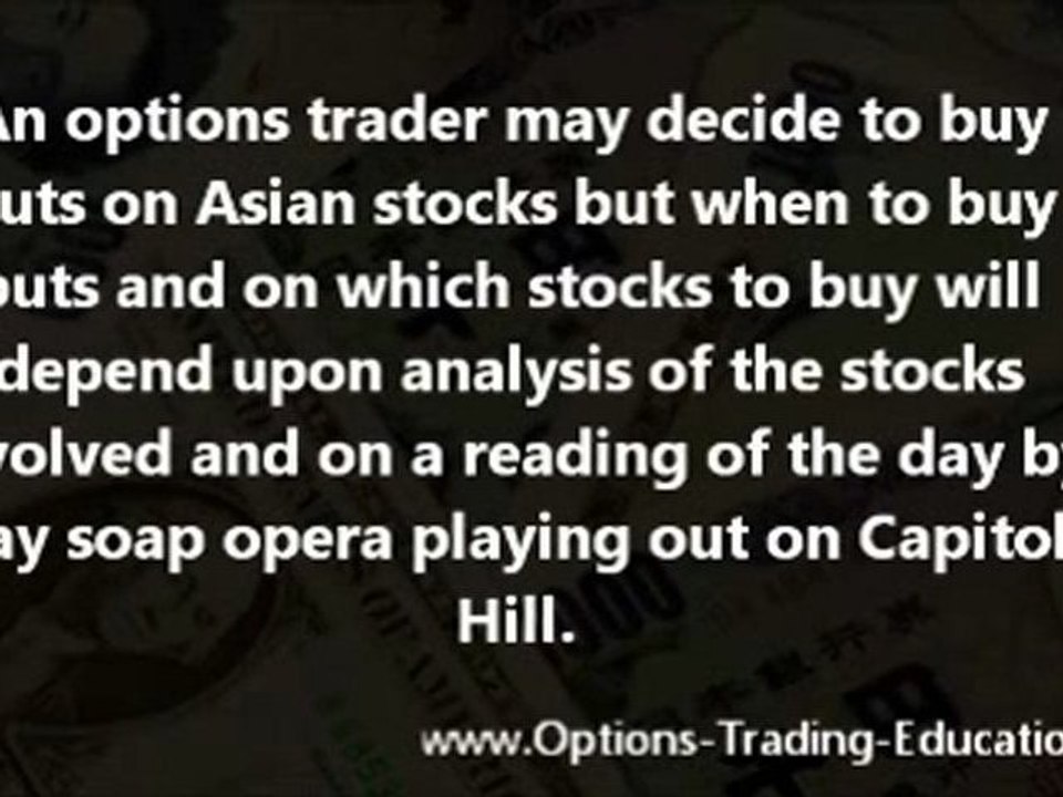 Falling Asian Stock Dollar