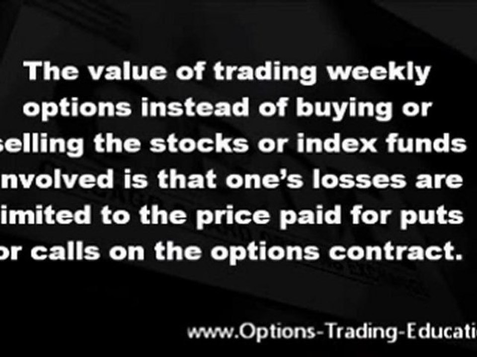 Trading Weekly Options