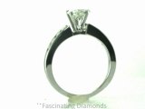 FDENR1008HT   Heart Shape Channel Set Diamond Engagement Ring
