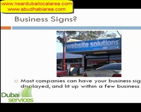 Dubai Signage Company Dubai|Dubai Digital Signage Companies