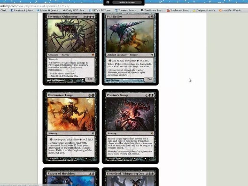 New Phyrexia - BLACK