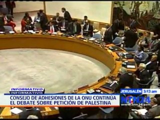 Comité de Adhesiones de la ONU comienza debate sobre Palestina - NTN24.com