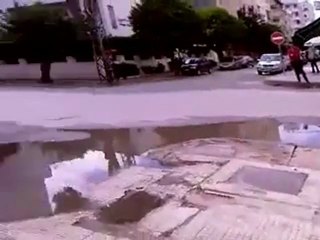 Der Sprung in die Straße Fail