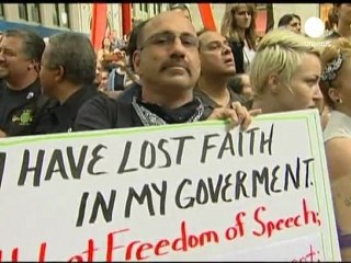 Wall Street'te protesto sesleri