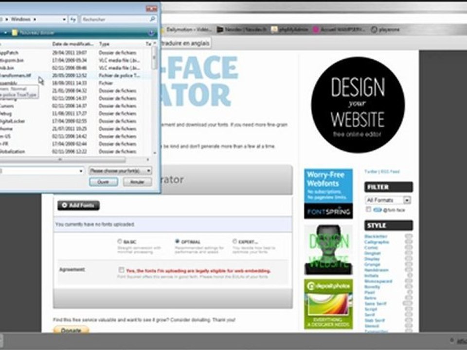 Tutoriel ::HTML/CSS - Les polices exotiques