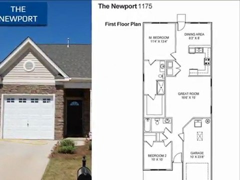 55+ Retirement community in South Carolina - The Newport, Edgewater by Tribute Homes