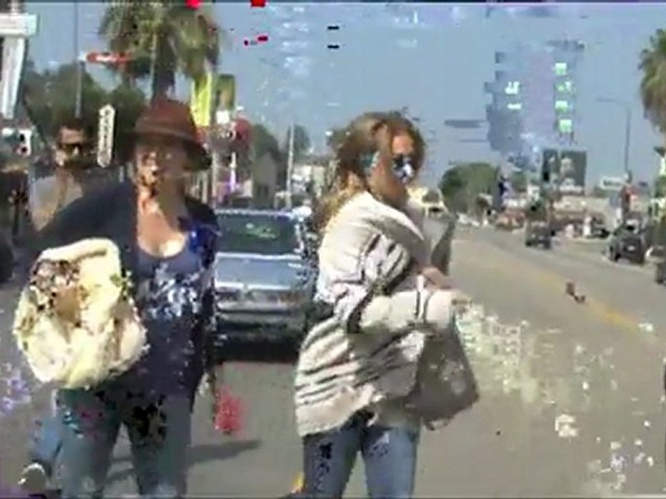 Pregnant Hilary Duff seen on her Birthday.