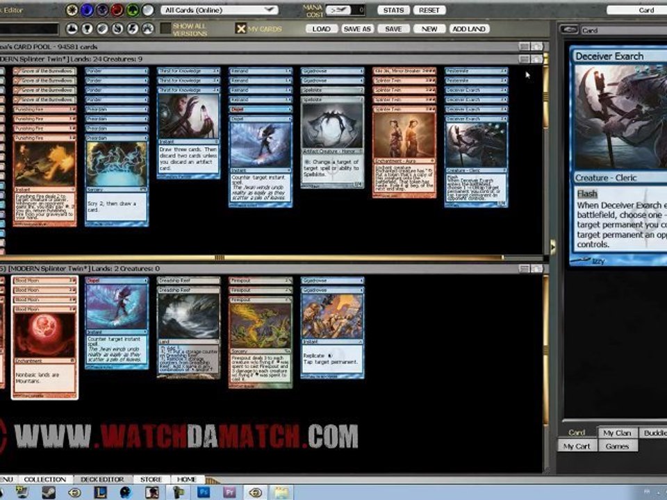 MTG - MODERN - SplinterTwin Présentation
