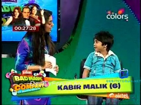 Badmash Company - 1st October 2011 Watch Video Online - Pt1