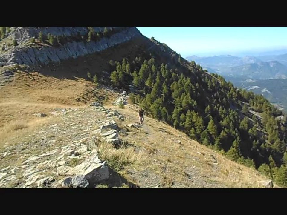 Arrivée au cairn