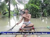 Philippines grapples with floods after two typhoons