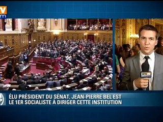 Le socialiste J.-P. Bel élu président du Sénat
