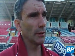 Avant-match DFCO - Ajaccio avec Patrice Carteron