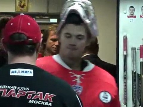 Олег Губин после игры с к.ЦСКА 30.09.11.