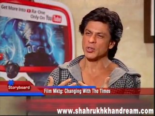 Ra.One + YouTube: SRK says symbiotic deal is a number game