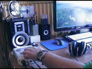 My new home music studio (Mickaël's teaser 2011)