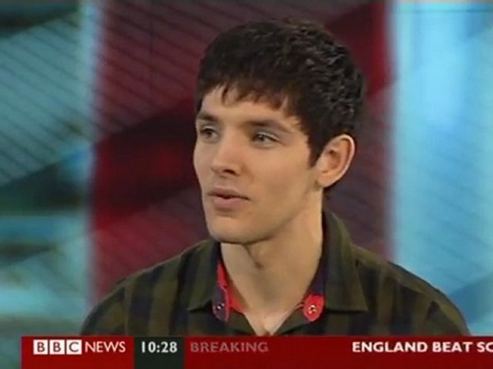 BBC News - Colin Morgan _ Katie McGrath