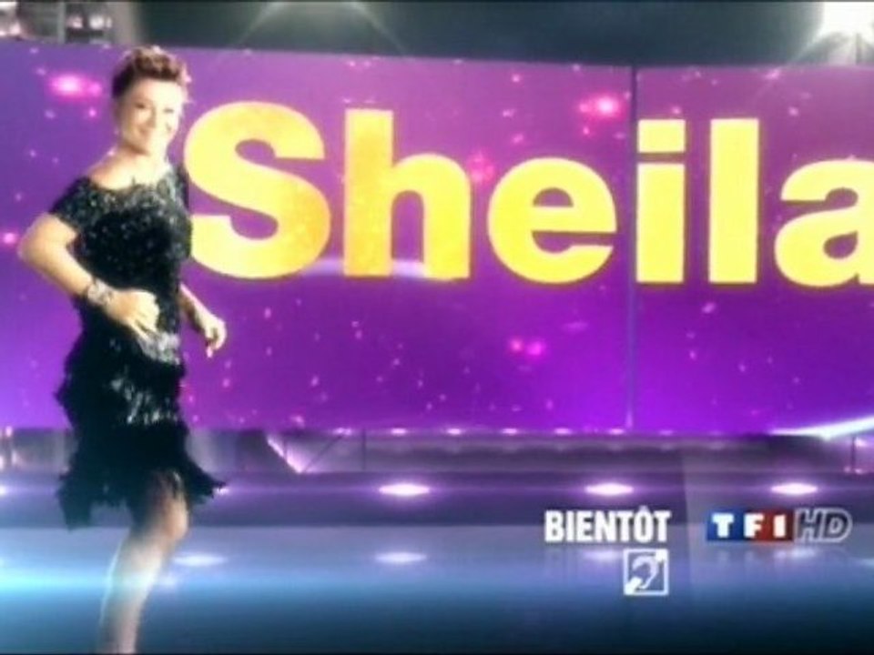 Sheila Danse avec les Stars pub TV