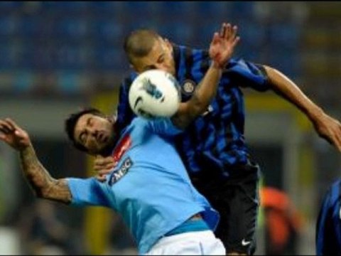 Napoli 3-0 Inter Campagnaro,Maggio, Hamsik scored, Obi red-card