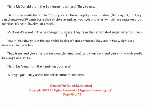 Behind The Scene: Magnetic Sponsoring by Mike Dillard