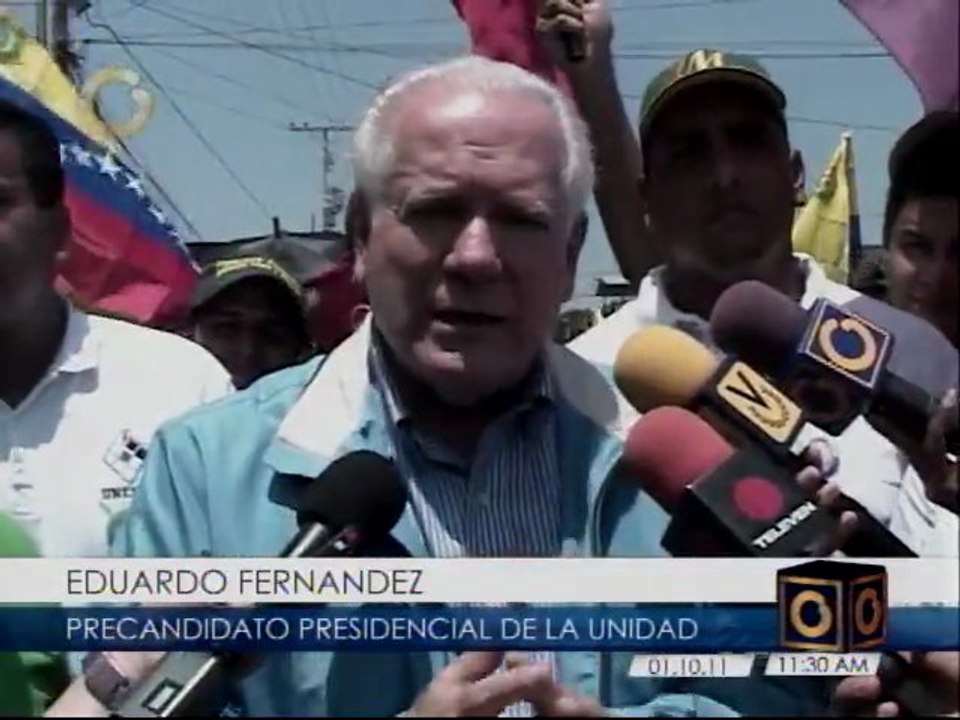 Eduardo Fernández en Zulia