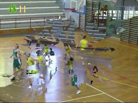 Les 100 points des Minimes Féminines d'Olivet face au CS Bourges le 01 10 2011