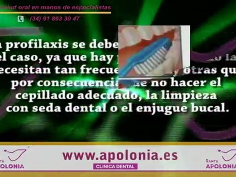 Que es la profilaxis?