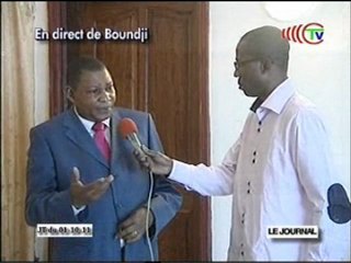 Les populations de Boundji se réjouissent de la mise en service du centre émetteur