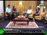 Shoaib Malik and Sania Mirza on Geo Super 2 October 2011 Part 3