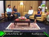 Shoaib Malik and Sania Mirza on Geo Super 2 October 2011 Part 4